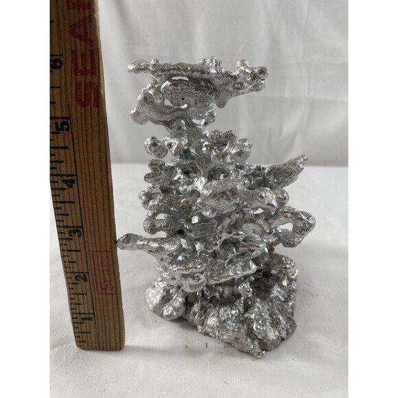 Anthill Art Casting Sculpture Fire Ant Aluminum Casting 6” Tall #17 - Picture 2 of 8